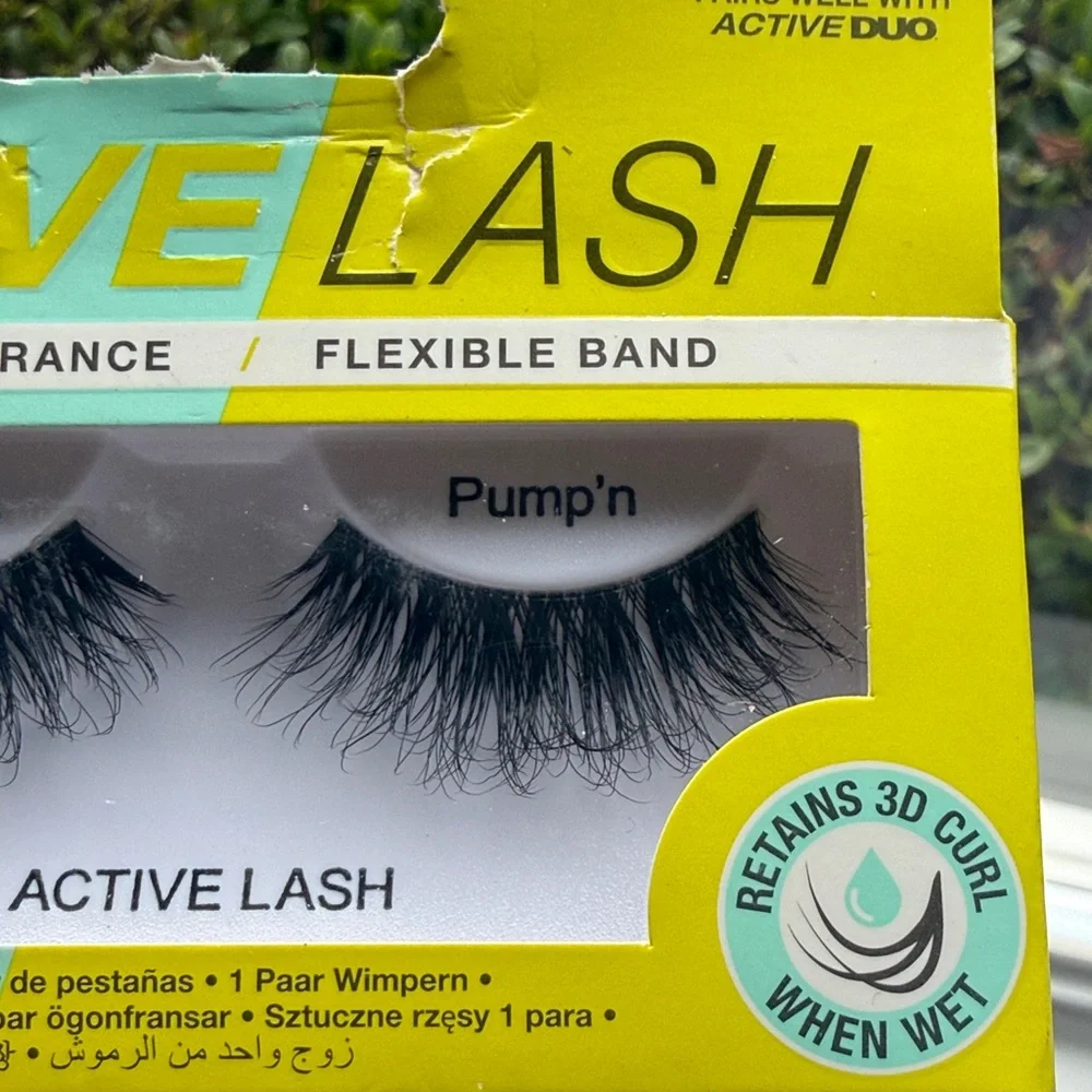 Ardell Active Lash Pump'n False Eyelashes High Endurance‎ New